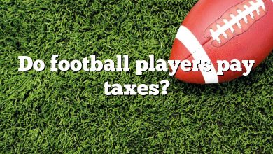 Do football players pay taxes?