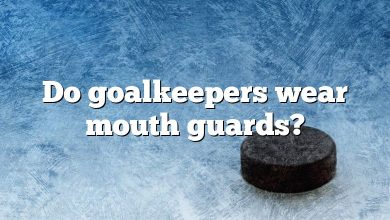 Do goalkeepers wear mouth guards?