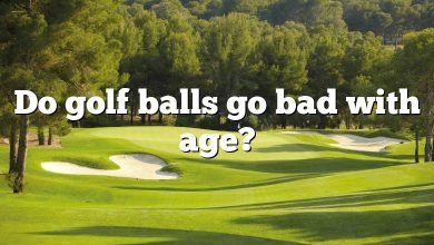 Do golf balls go bad with age?