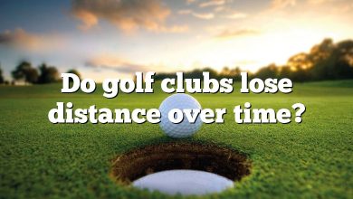 Do golf clubs lose distance over time?