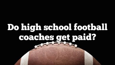 Do high school football coaches get paid?