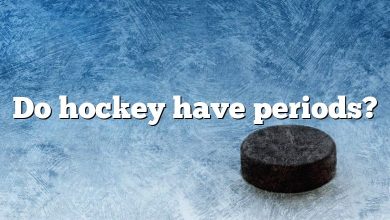 Do hockey have periods?