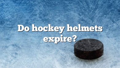 Do hockey helmets expire?