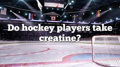 Do hockey players take creatine?