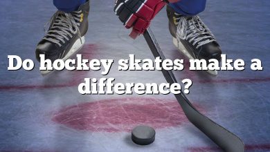 Do hockey skates make a difference?