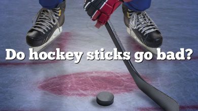 Do hockey sticks go bad?