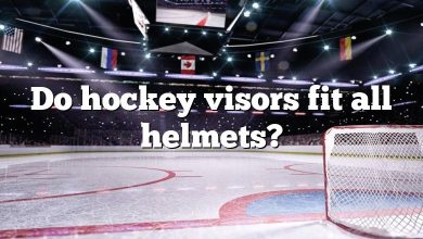 Do hockey visors fit all helmets?