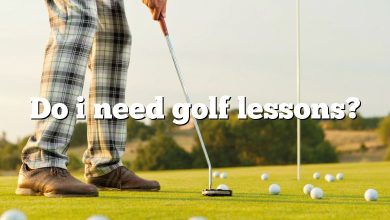 Do i need golf lessons?