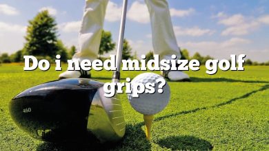 Do i need midsize golf grips?