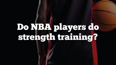 Do NBA players do strength training?