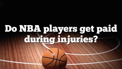 Do NBA players get paid during injuries?