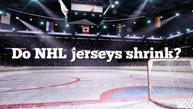 Do NHL jerseys shrink?