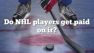 Do NHL players get paid on ir?