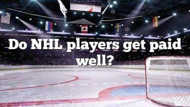 Do NHL players get paid well?