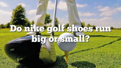 Do nike golf shoes run big or small?