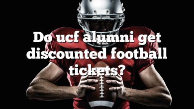 Do ucf alumni get discounted football tickets?