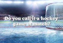 Do you call it a hockey game or match?