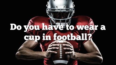 Do you have to wear a cup in football?