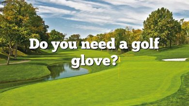 Do you need a golf glove?