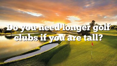 Do you need longer golf clubs if you are tall?