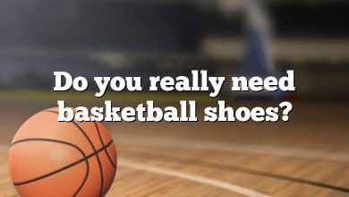 Do you really need basketball shoes?