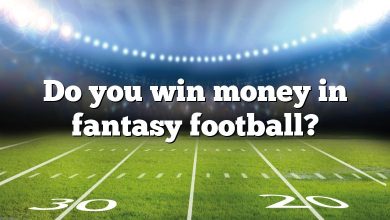 Do you win money in fantasy football?