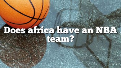 Does africa have an NBA team?