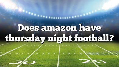 Does amazon have thursday night football?