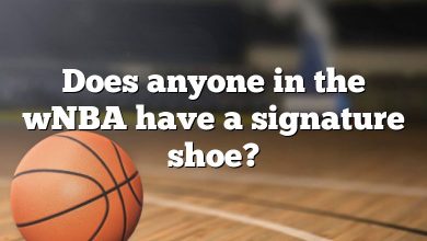 Does anyone in the wNBA have a signature shoe?