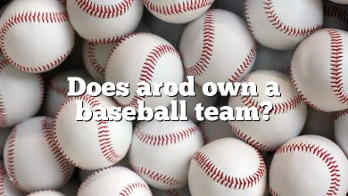 Does arod own a baseball team?
