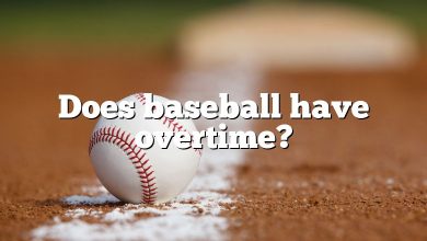 Does baseball have overtime?