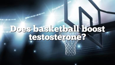 Does basketball boost testosterone?