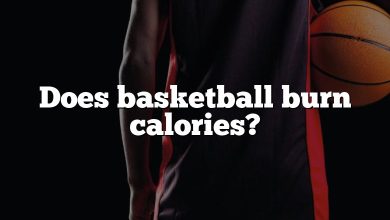 Does basketball burn calories?