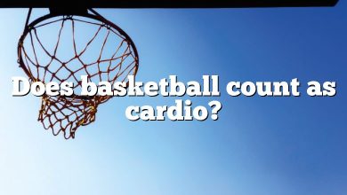 Does basketball count as cardio?