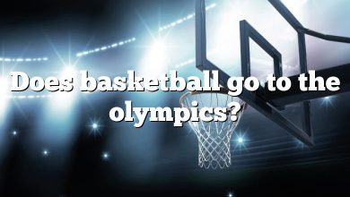 Does basketball go to the olympics?