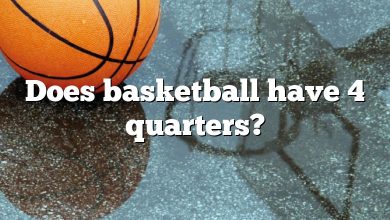 Does basketball have 4 quarters?