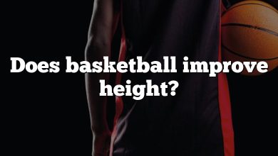 Does basketball improve height?