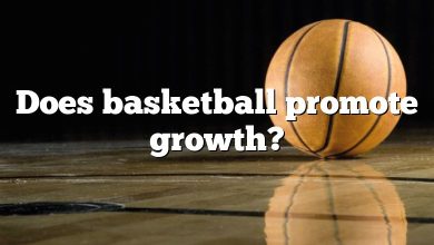 Does basketball promote growth?