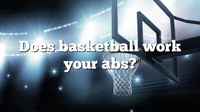 Does basketball work your abs?