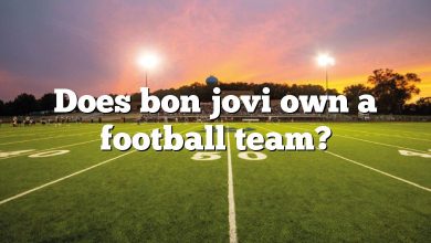Does bon jovi own a football team?