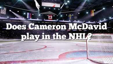 Does Cameron McDavid play in the NHL?