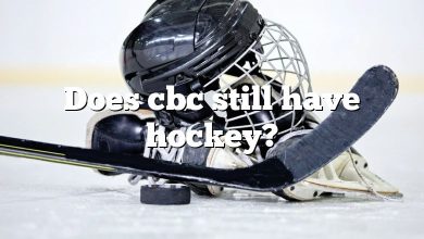 Does cbc still have hockey?