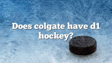 Does colgate have d1 hockey?