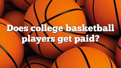 Does college basketball players get paid?