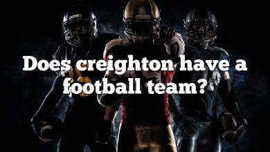 Does creighton have a football team?