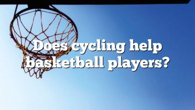 Does cycling help basketball players?