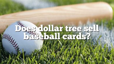 Does dollar tree sell baseball cards?