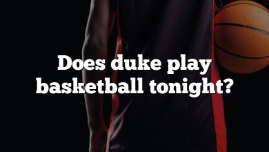 Does duke play basketball tonight?