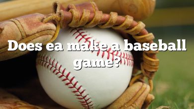 Does ea make a baseball game?