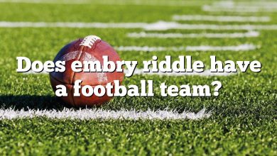 Does embry riddle have a football team?